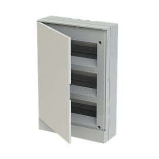 Щит зовнішній ABB Basic E, білі дверцята 36 М BEW401236 1SZR004002A2109 фото