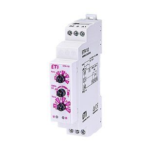 Багатофункціональне реле часу ETI ETR-10 24-240V AC/24-75V DC (1x16A_AC1) 2472200 фото