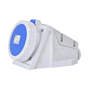 Розетка настінна (силовий роз'єм) EZH-3232 IP67 (32A, 230V, 2P+PE), ETI 4482043 фото