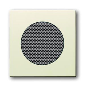 Центральна пластина для динаміка радіо ABB Basic-55 слонова кістка 8253-92-507 2CKA008200A0167 фото