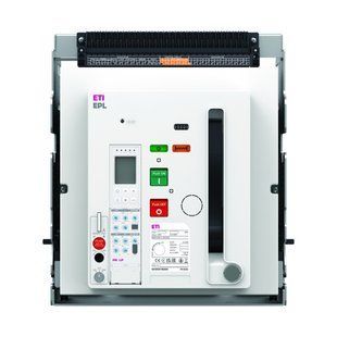 Повітряний автоматичний вимикач стаціонарний ETI EPL-25 4H BF/M2C2S2/PR-LP (4P, 2500A, Fix, Frame "B", 85kA) 4695730 фото