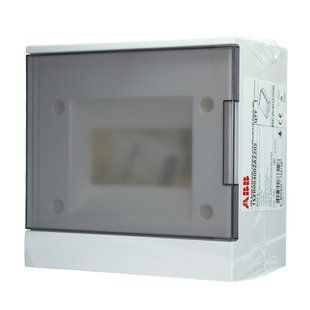 Щит зовнішній ABB Basic E, прозорі дверцята 6М BEW402206 1SZR004002A2202 фото