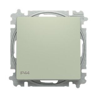 Вимикач 1-ний перехресний IP44, ABB, ZONI (оливковий матовий), 3559T-A07940 243 2CHT590794A6243 фото