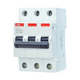 Автоматический выключатель ABB BMS413C63 Basic M 2CDS643041R0634 фото