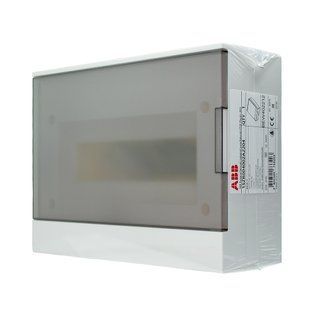 Щит зовнішній ABB Basic E, прозорі дверцята 12М BEW402212 1SZR004002A2204 фото
