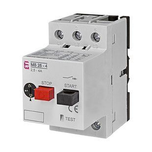 Автоматичний вимикач захисту двигуна ETI MS25-4 4600080 фото