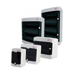 Пластиковий щит зовнішній ETI ECH-18PTu (18мод., IP65) 1100351 фото