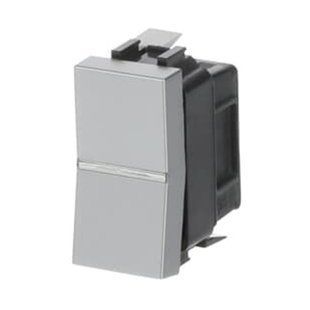N2101 PL Вимикач 1-кл. Zenit 1мод. срібло 2CLA210100N1301 фото