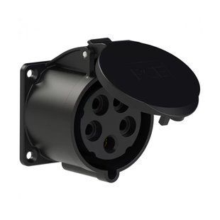 Розетка внутреннего монтажа 32A 400V 5P IP44 70x70, PCE 325-6x 325-6x фото
