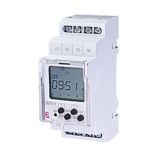 Реле часу ETI програмоване цифрове реле SHT-1 UNI 12-240 AC/DC (1x16A_AC1) 2470051 фото