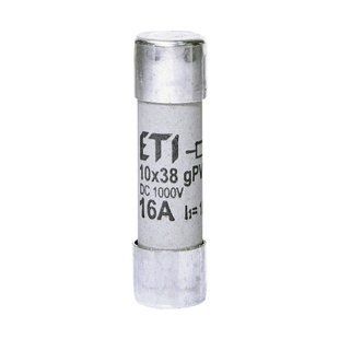 Предохранитель ETI CH 10x38 gPV 16A 1000V (10kA) 2625107 фото
