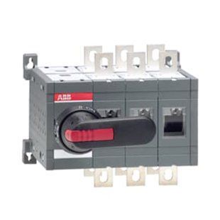 Перемикач навантаження ABB І-0-ІІ OT400E03CP з ручкою IP65, 220кВт 400А 1SCA022771R8500 фото