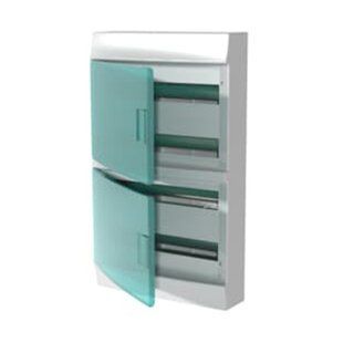 Щит зовнішній ABB Mistral41W650 72M84SM 382х656х120 прозорі дверцята 1SPE007717F1121 фото