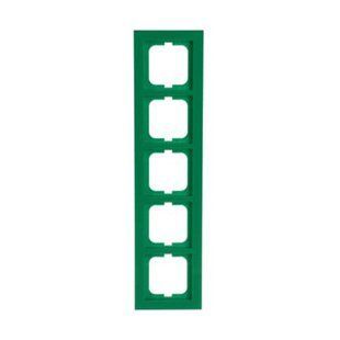 Рамка 5 постов Axcent, зеленый 1725-286, ABB 2CKA001754A4351 фото